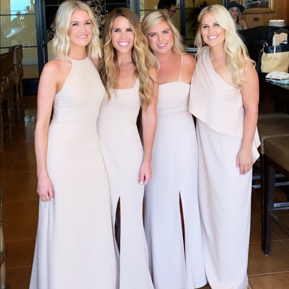 Amsale bridesmaid dress from Bella bridesmaids